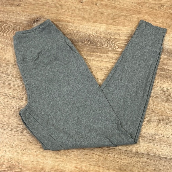 crane Pants - Crane size S Gray jogger pants with pockets